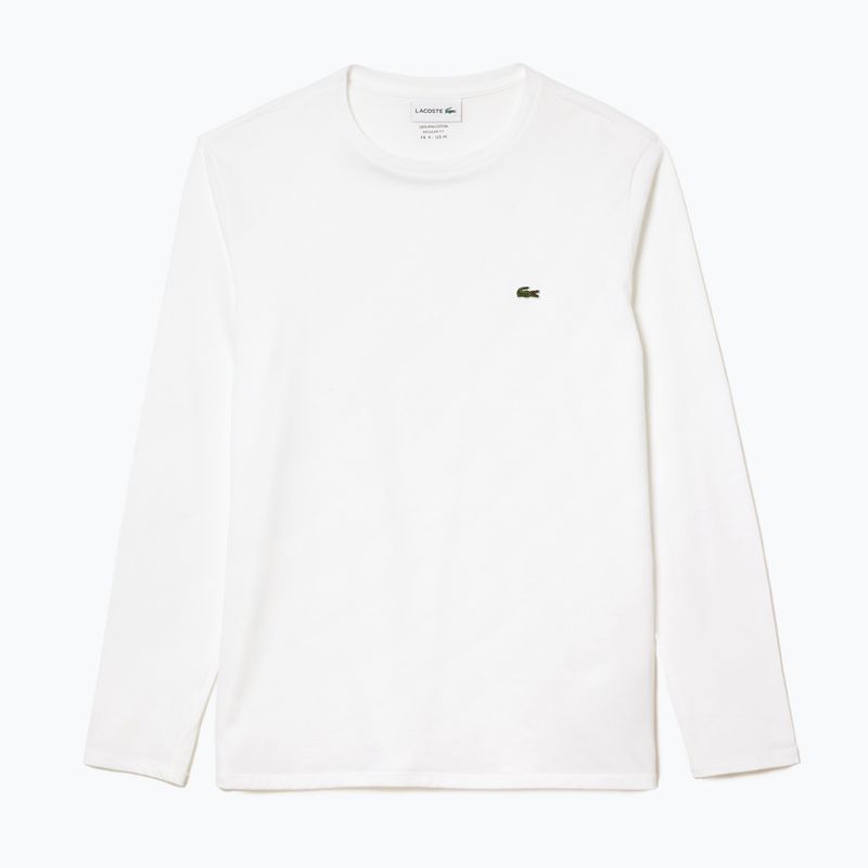 Ανδρικό μακρυμάνικο Lacoste TH6712 white 4