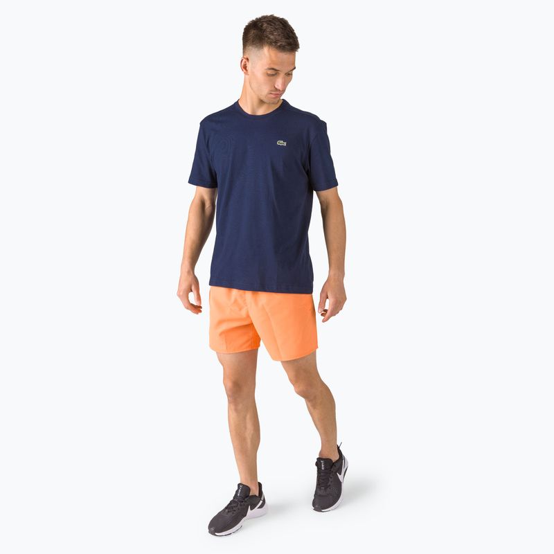 Lacoste ανδρικό μπλουζάκι τένις navy blue TH7618 3