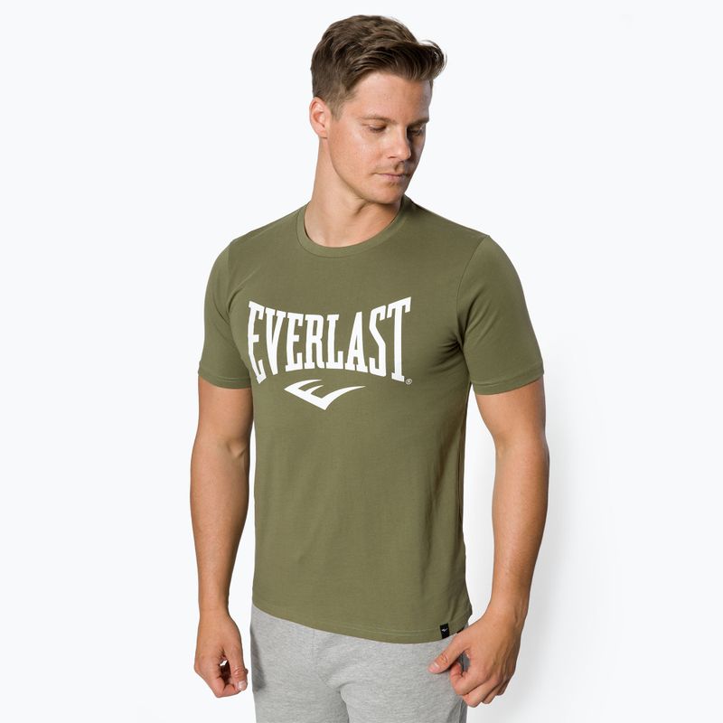 Ανδρικό μπλουζάκι προπόνησης Everlast Russel πράσινο 807580-60