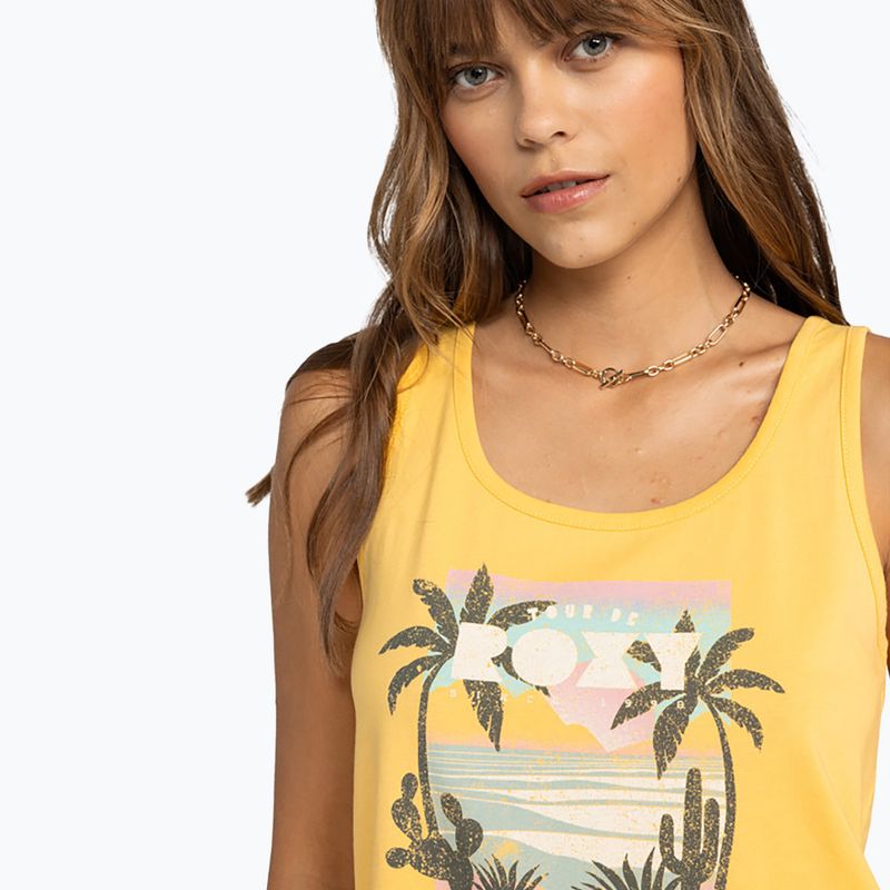 Γυναικείο Tank top Roxy Beach Angel Tank Banana cream 5