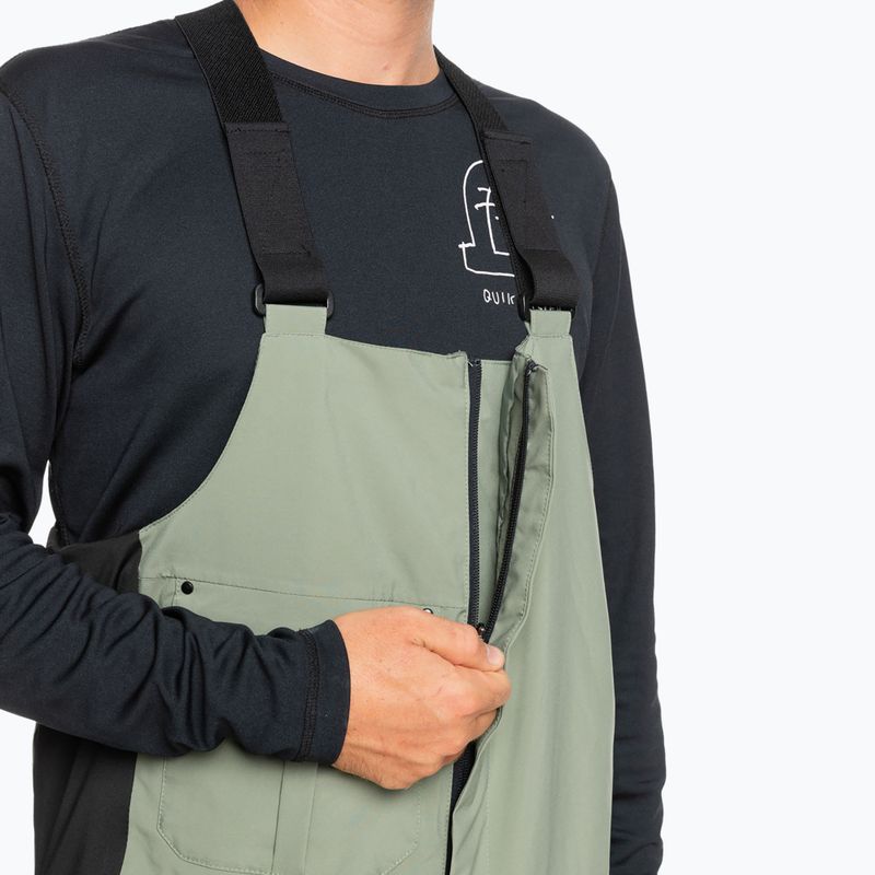 Ανδρικό παντελόνι Quiksilver Utility Bib sea spray snowboard παντελόνι 5