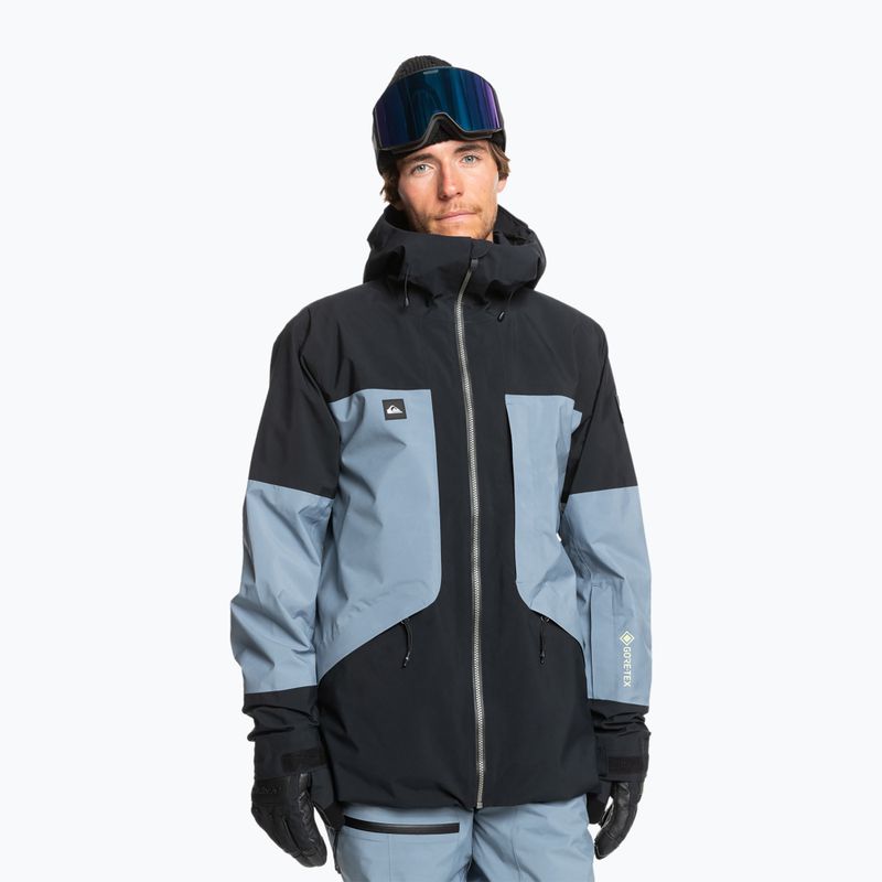 Ανδρικό μπουφάν snowboard Quiksilver Forever Stretch Gore-Tex flint stone