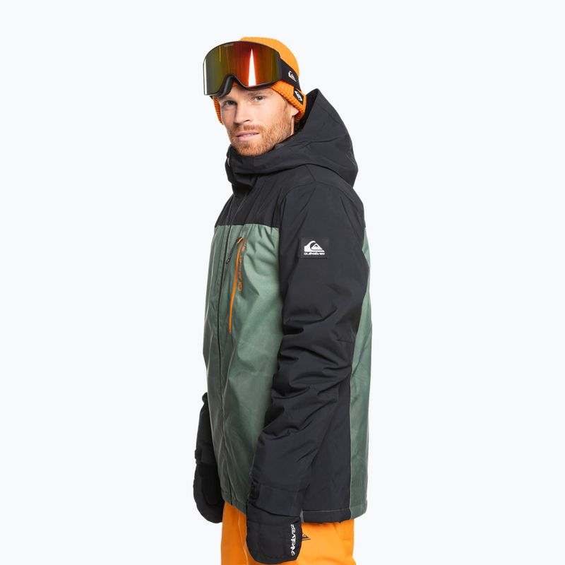 Ανδρικό μπουφάν snowboard Quiksilver Morton gradient iced sea spray 3