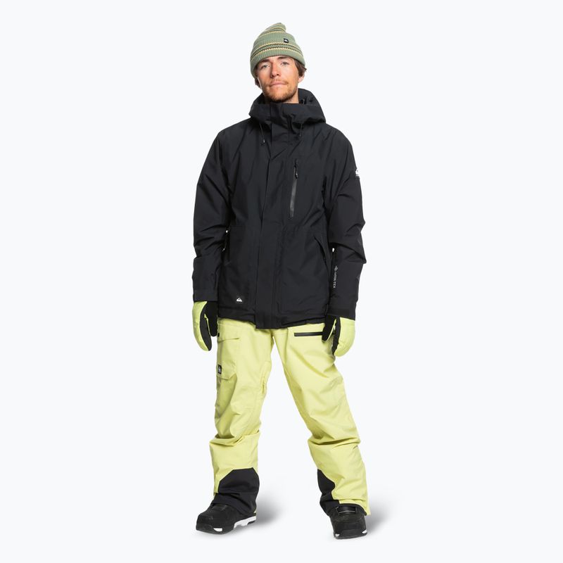 Quiksilver Utility ανδρικό παντελόνι snowboard πράσινο σέλινο 2