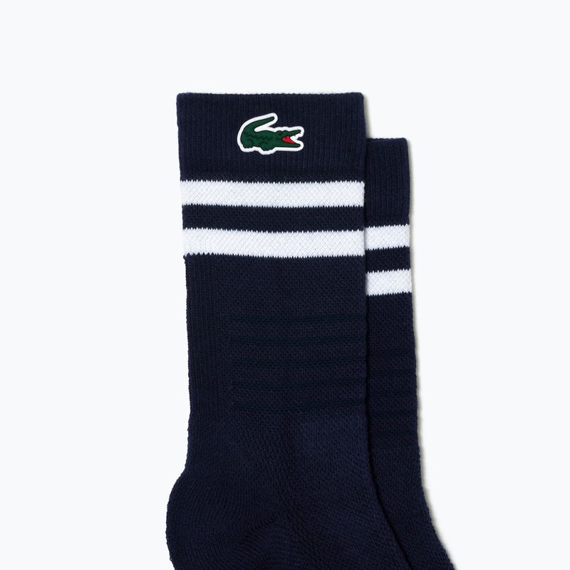 Ανδρικές κάλτσες Lacoste RA1095 navy blue/white 2