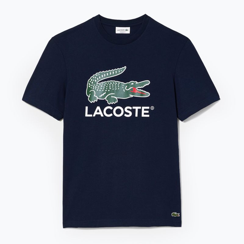 Ανδρική μπλούζα Lacoste TH1285 navy blue 5