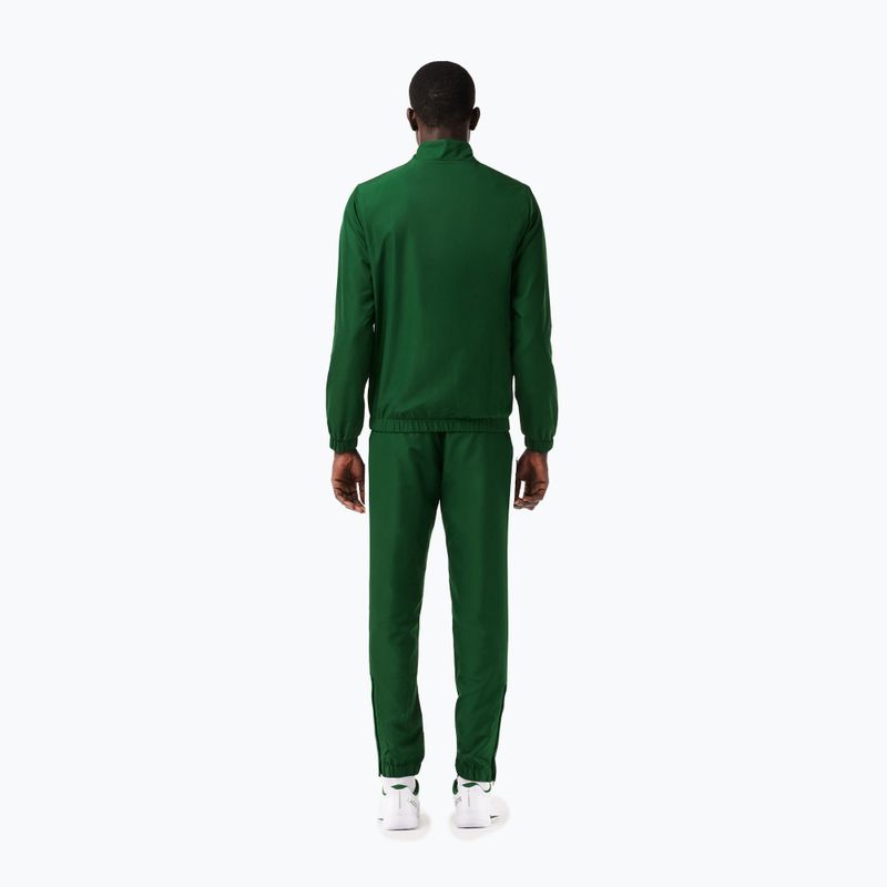 Ανδρική φόρμα τένις Lacoste WH7567 green/white 2