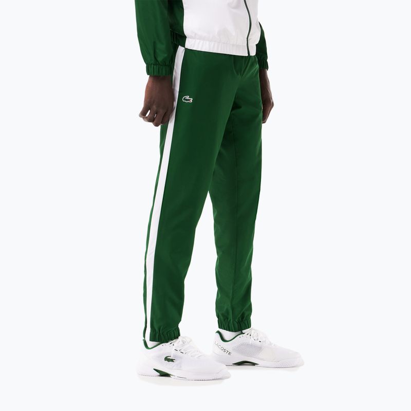 Ανδρική φόρμα τένις Lacoste WH7567 green/white 4