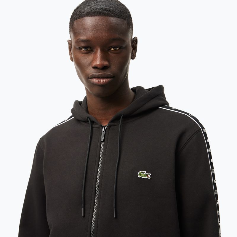 Ανδρικό φούτερ Lacoste SH7457 black 4