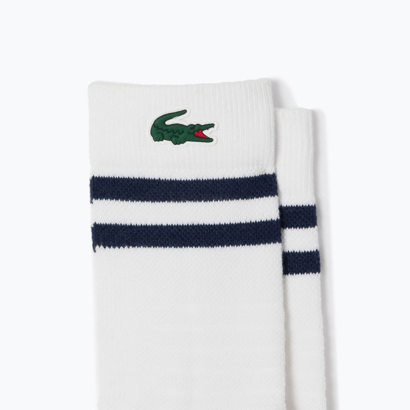 Ανδρικές κάλτσες Lacoste RA1095 white/navy blue 2