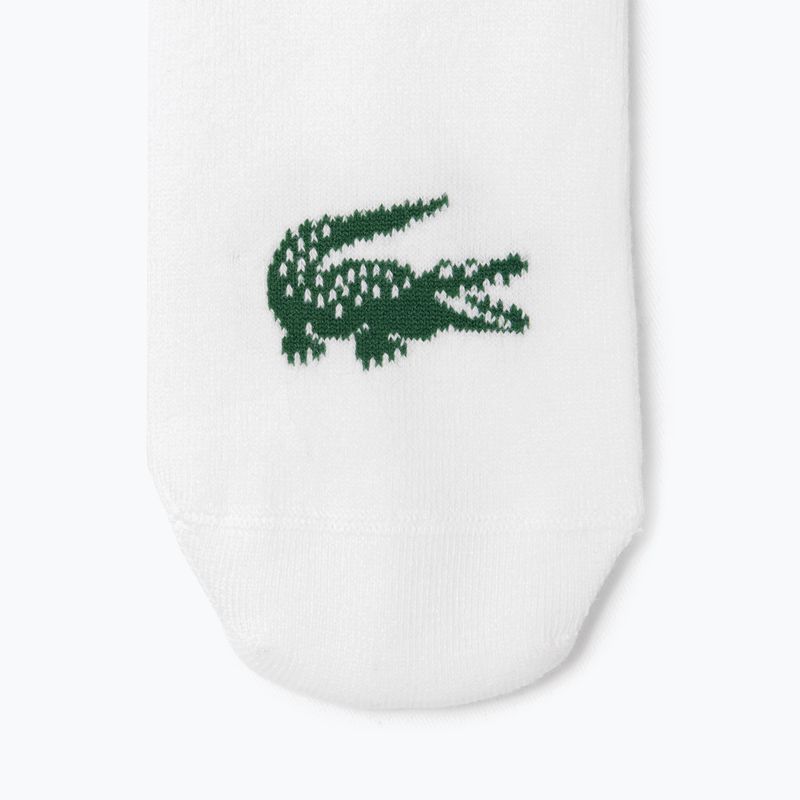 Κάλτσες Lacoste RA7872 3 ζευγάρια λευκές 2