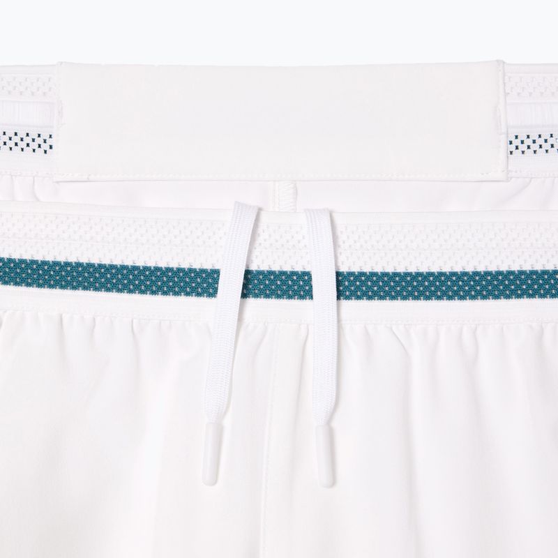 Ανδρικό σορτς τένις Lacoste GH7413 white 5