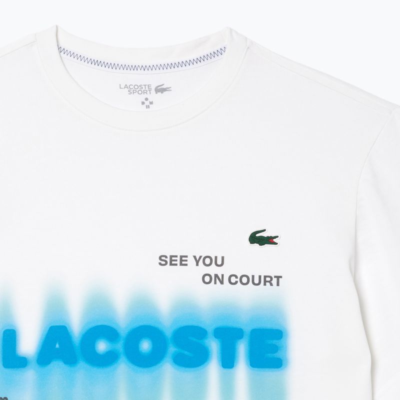 Ανδρική μπλούζα Lacoste TH2617 white 6