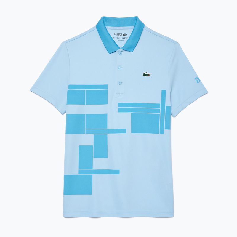 Μπλουζάκι πόλο τένις Lacoste Polo DH2568 overview/argentine blue 5