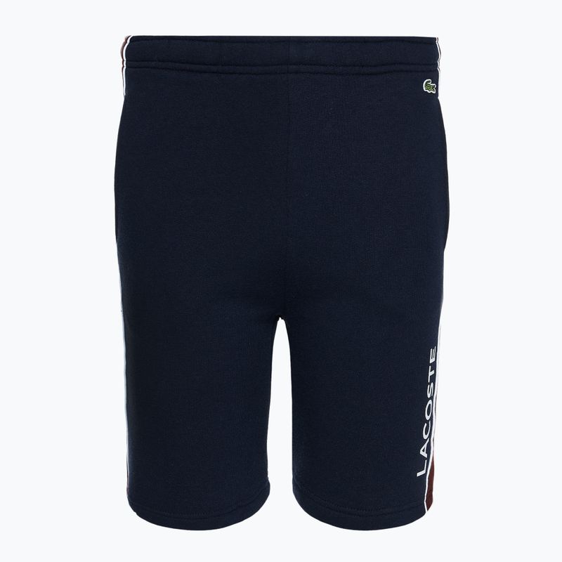 Lacoste παιδικό σορτς GJ2462 navy blue-expresso