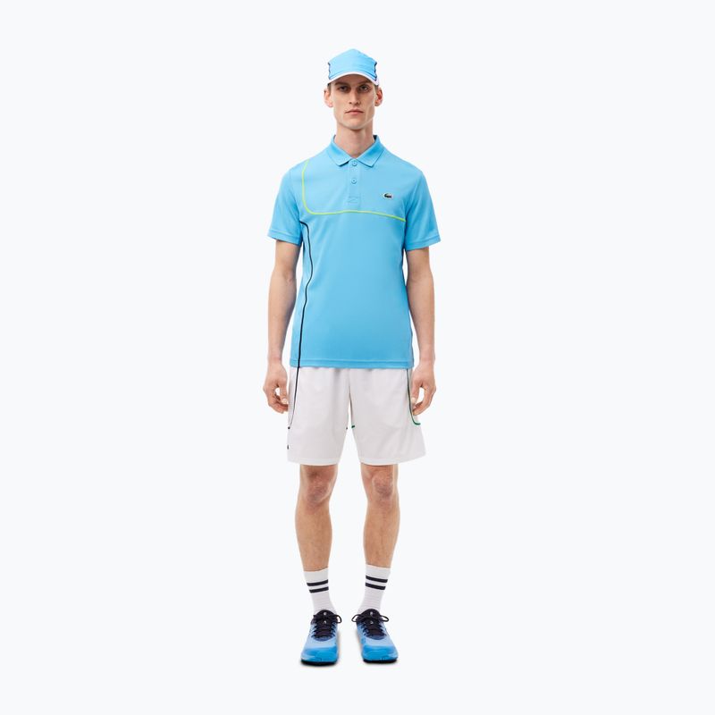 Ανδρικό καπέλο μπέιζμπολ Lacoste RK7574 argentine blue/white 5