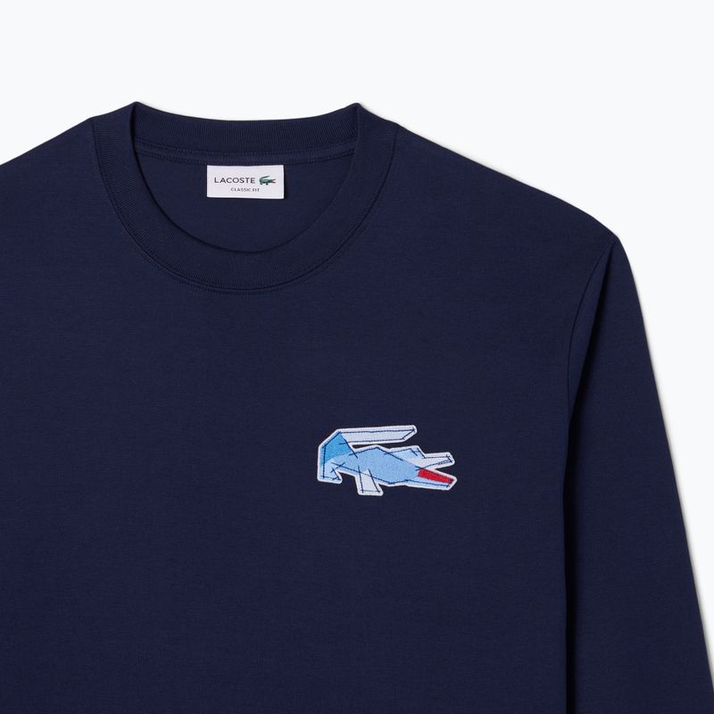 Lacoste ανδρικό μακρυμάνικο TH3586 navy blue 6