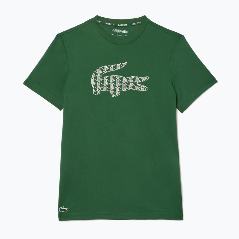 Ανδρικό μπλουζάκι Lacoste TH2623 green 4