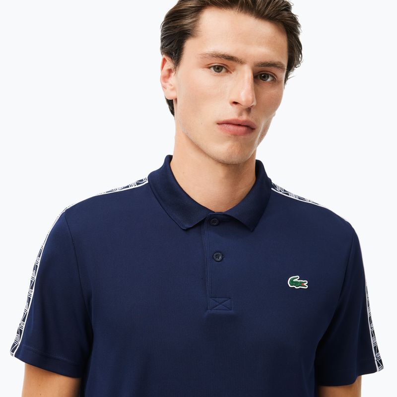 Lacoste ανδρικό πουκάμισο πόλο DH2557 navy blue 3