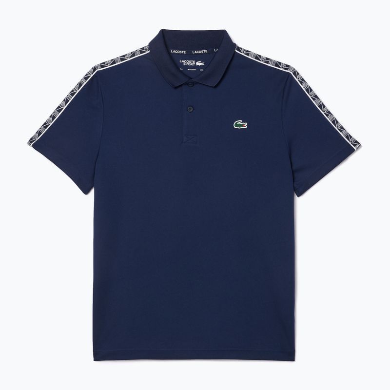 Lacoste ανδρικό πουκάμισο πόλο DH2557 navy blue 4