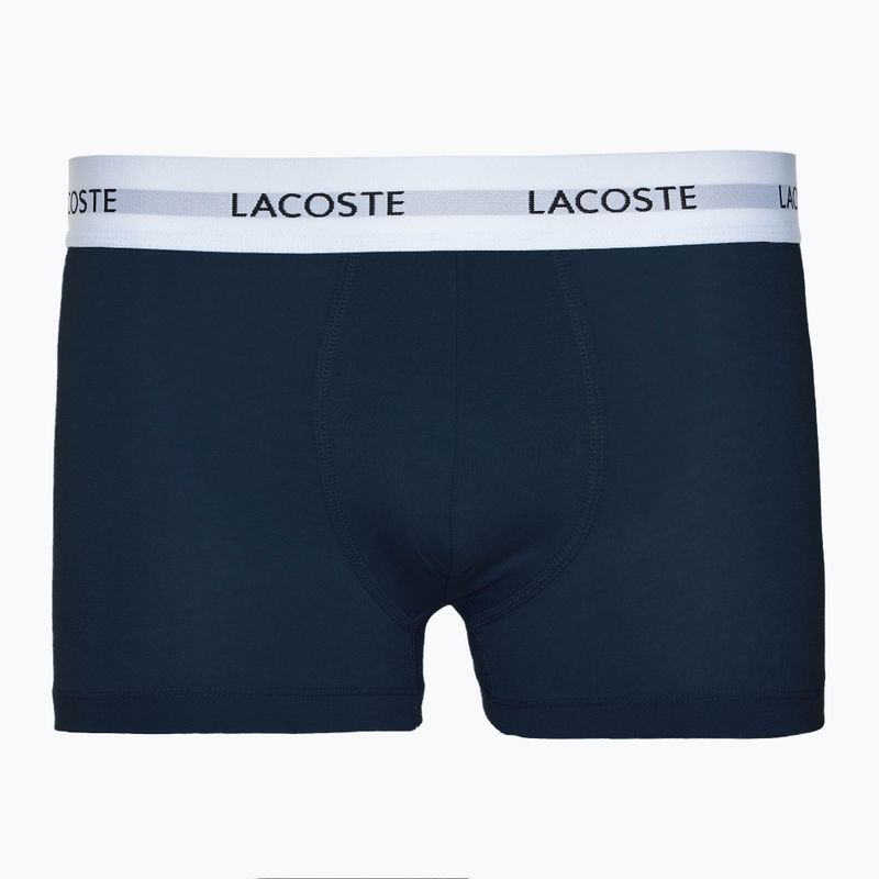 Lacoste ανδρικά σορτς μποξεράκια 5H5150 3 ζευγάρια globe/argentine blue/navy 2