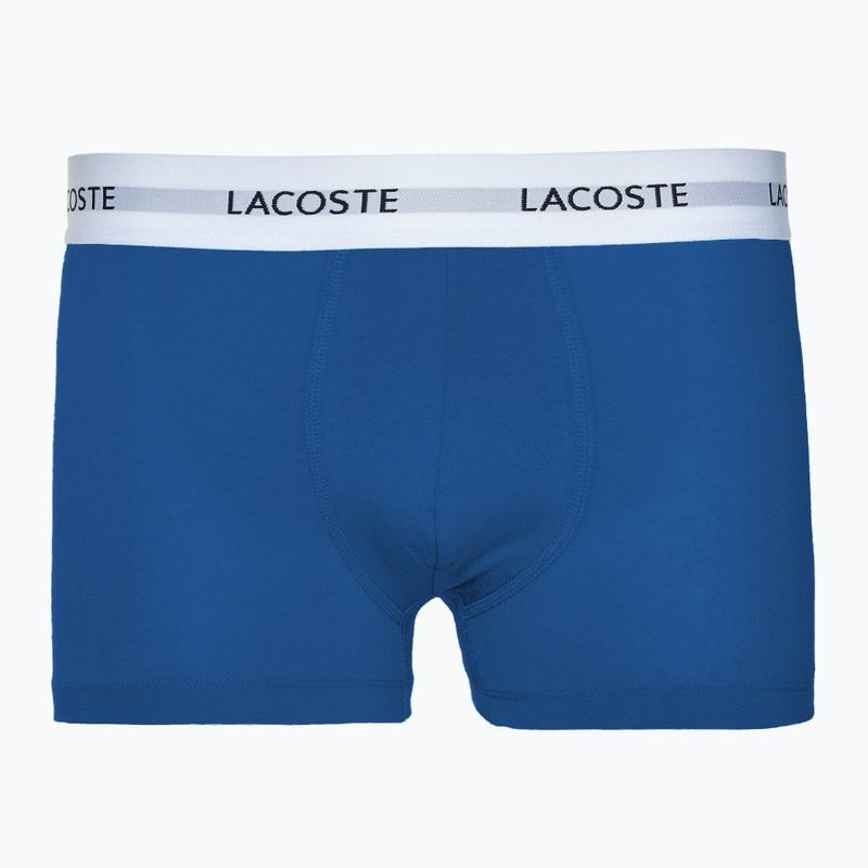 Lacoste ανδρικά σορτς μποξεράκια 5H5150 3 ζευγάρια globe/argentine blue/navy 3