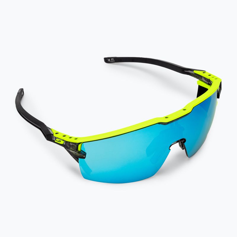 Julbo Ultimate Cover Polar 4 Hd γυαλιά ποδηλασίας μαύρο/κίτρινο φλούο/κάψουλα ocean master 2