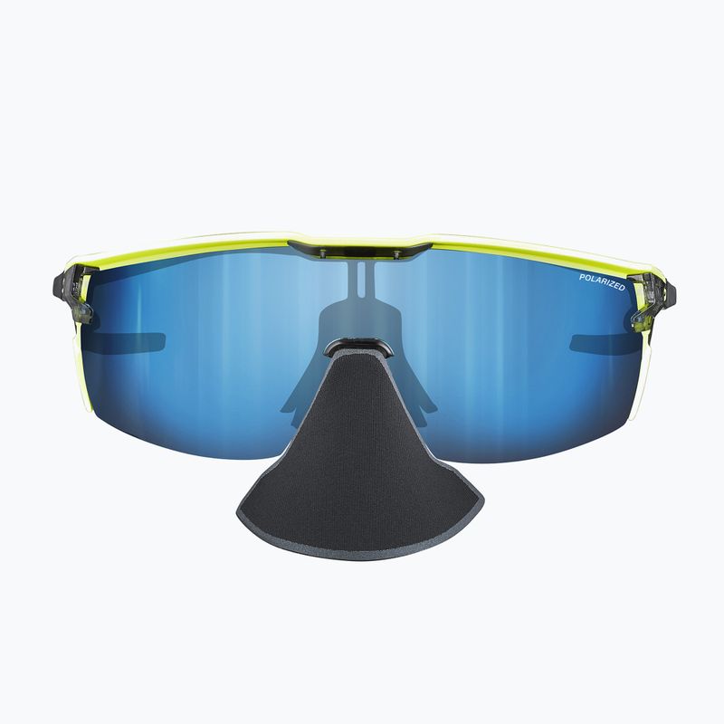 Julbo Ultimate Cover Polar 4 Hd γυαλιά ποδηλασίας μαύρο/κίτρινο φλούο/κάψουλα ocean master 11