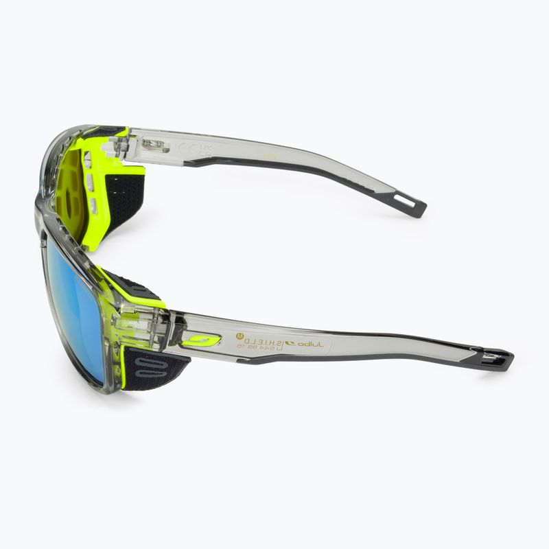 Julbo Shield M Polar 4 Hd μαύρο/κίτρινο φλούο/καψύλλιο ποδηλατικά γυαλιά ποδηλασίας ocean master 5