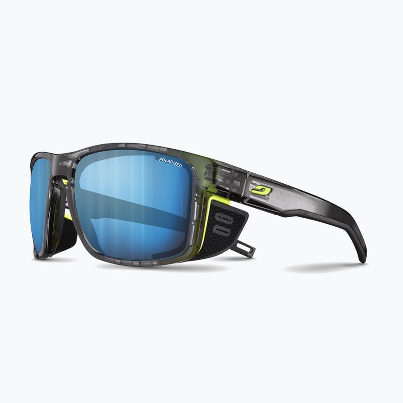 Julbo Shield M Polar 4 Hd μαύρο/κίτρινο φλούο/καψύλλιο ποδηλατικά γυαλιά ποδηλασίας ocean master 6