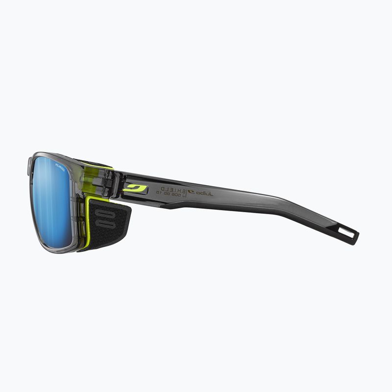 Julbo Shield M Polar 4 Hd μαύρο/κίτρινο φλούο/καψύλλιο ποδηλατικά γυαλιά ποδηλασίας ocean master 8