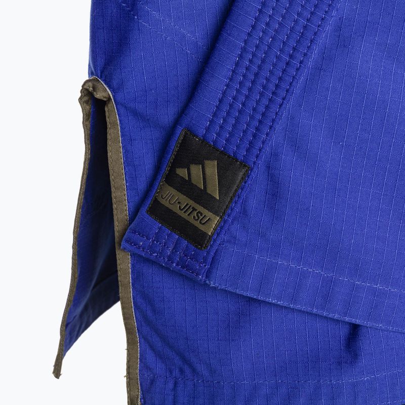 GI για Brazilian jiu-jitsu adidas Response 2.0 μπλε 4