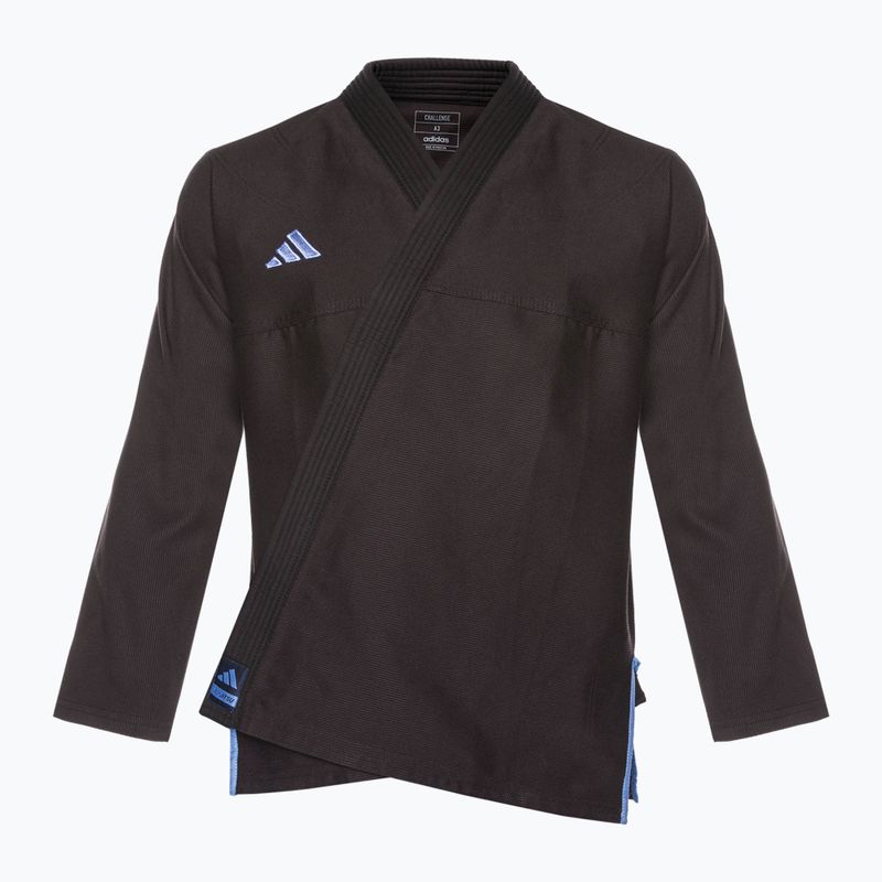 GI για Brazilian jiu-jitsu adidas Challenge 2.0 black/gradient blue 2