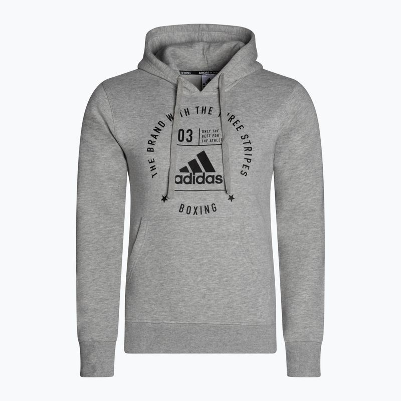 adidas Hoodie Φούτερ προπόνησης πυγμαχίας γκρι ADICL02B