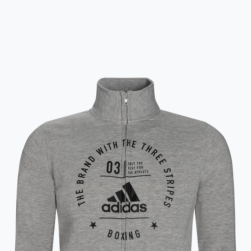 adidas Boxing γκρι προπονητικό φούτερ ADICL03B 3