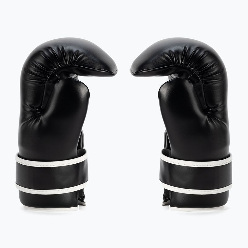 Adidas Point Fight Boxing Gloves Adikbpf100 μαύρο και άσπρο ADIKBPF100 4