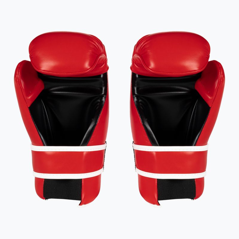 Γάντια πυγμαχίας adidas Point Fight Adikbpf100 κόκκινο και λευκό ADIKBPF100 3