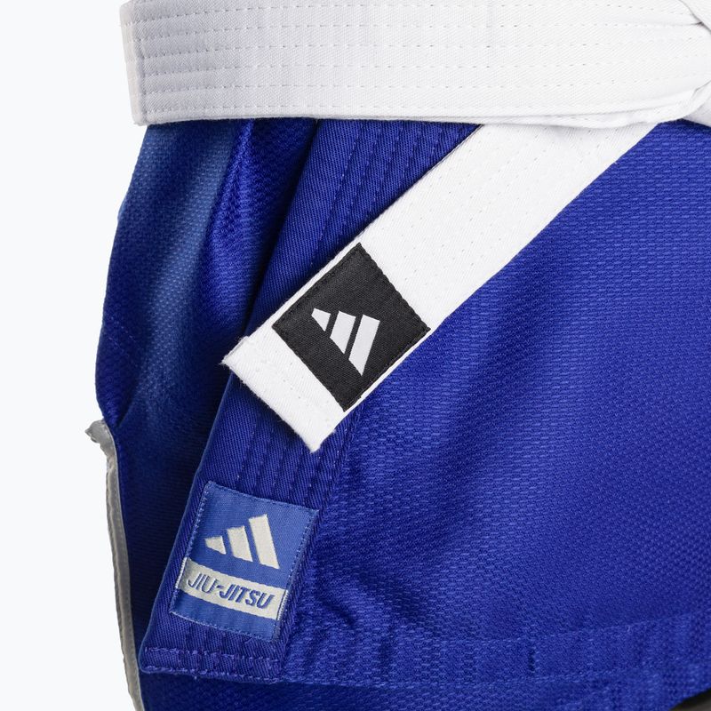 GI για Brazilian jiu-jitsu adidas Rookie μπλε/γκρι 7