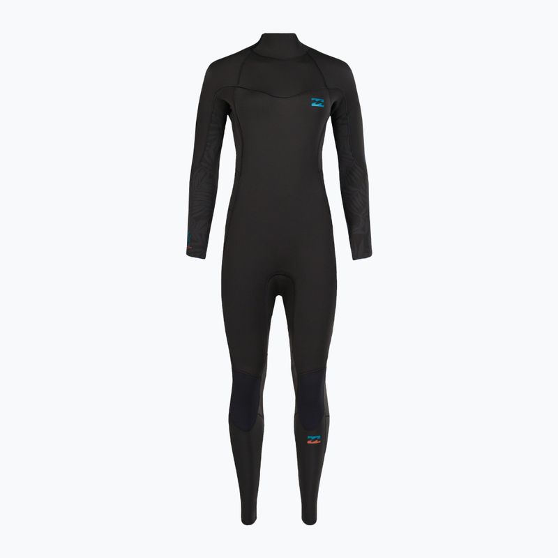 Γυναικεία στολή Billabong 4/3 Synergy BZ Full black palms 2