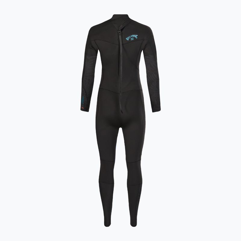 Γυναικεία στολή Billabong 4/3 Synergy BZ Full black palms 3