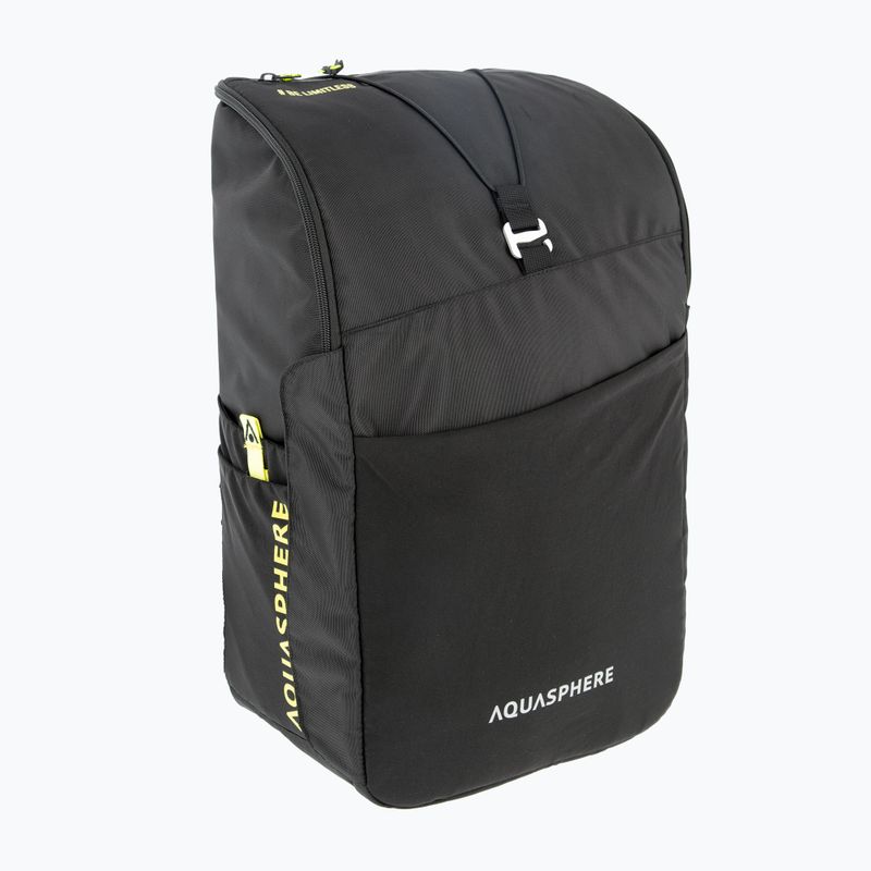 AquaSphere Transition 35 l μαύρο/φωτεινό κίτρινο σακίδιο πλάτης 5