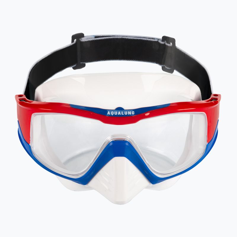 Aqualung Vita Combo Snorkelling Kit Μάσκα + αναπνευστήρας λευκό και μαύρο SC4260901 3