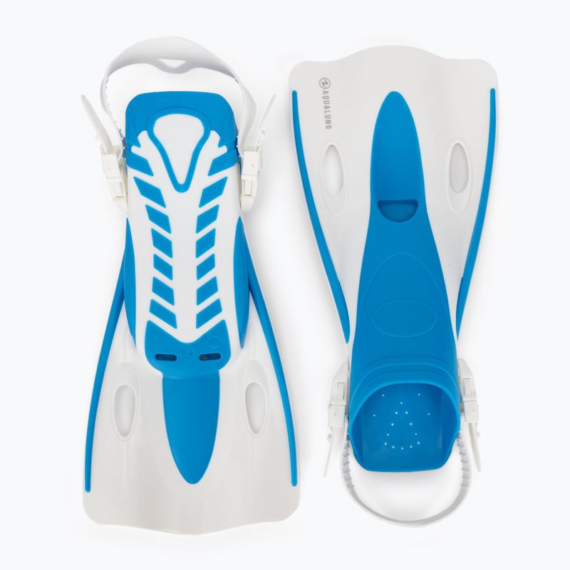 Πτερύγια κολύμβησης Aqualung Twister blue/white 2