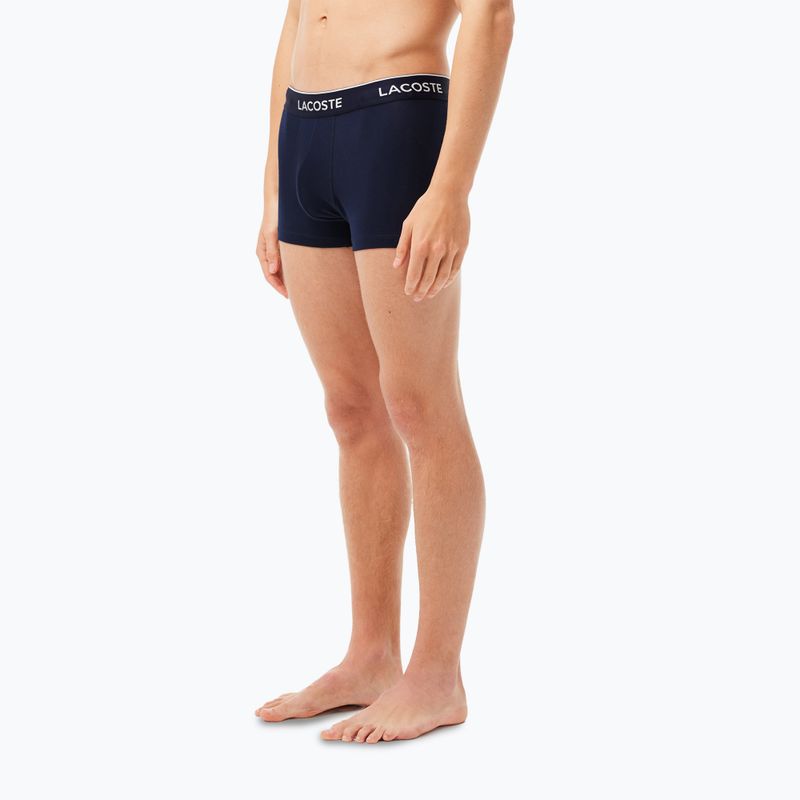 Lacoste boxer shorts 5H3401 3 ζευγάρια μπλε/πράσινο/κόκκινο/ναυτικό 3