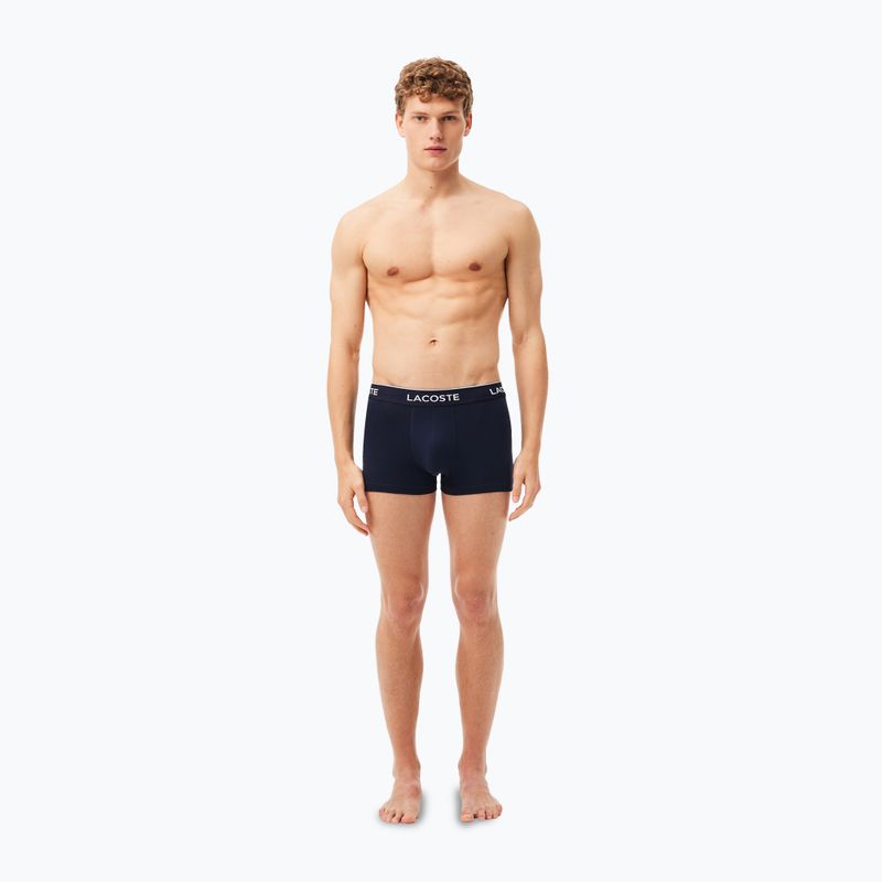 Lacoste boxer shorts 5H3401 3 ζευγάρια μπλε/πράσινο/κόκκινο/ναυτικό 6