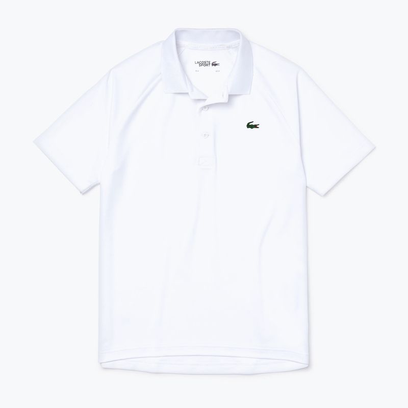 Lacoste ανδρικό μπλουζάκι πόλο τένις λευκό DH3201