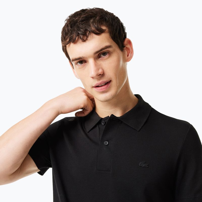 Ανδρικό μπλουζάκι πόλο Lacoste Polo PH8361 black 2