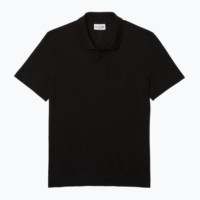 Ανδρικό μπλουζάκι πόλο Lacoste Polo PH8361 black 3