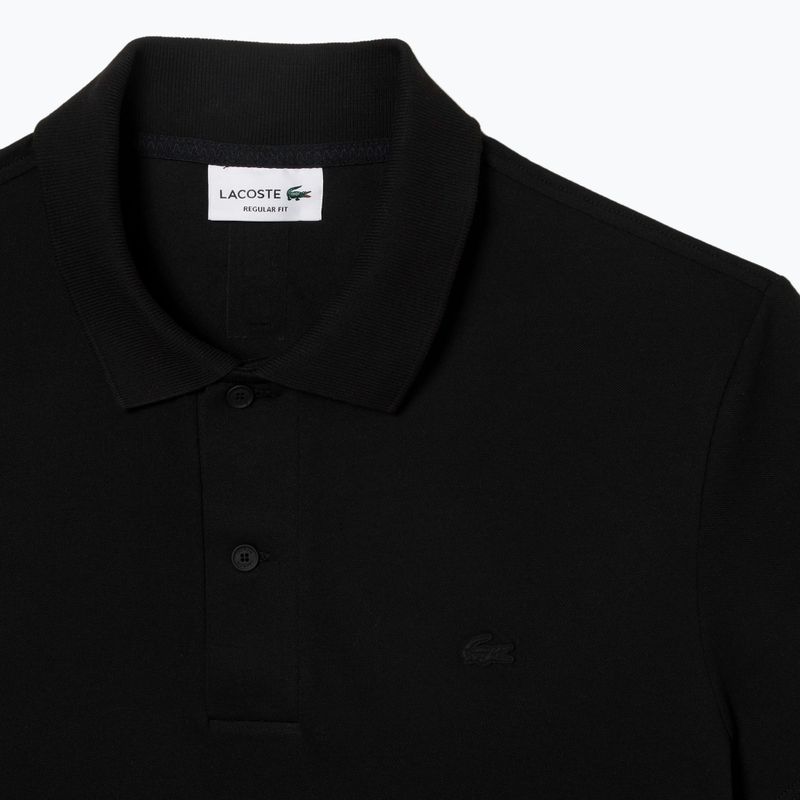 Ανδρικό μπλουζάκι πόλο Lacoste Polo PH8361 black 4