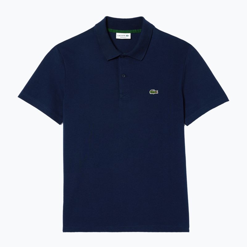 Ανδρικό μπλουζάκι πόλο Lacoste DH0783 navy blue 5